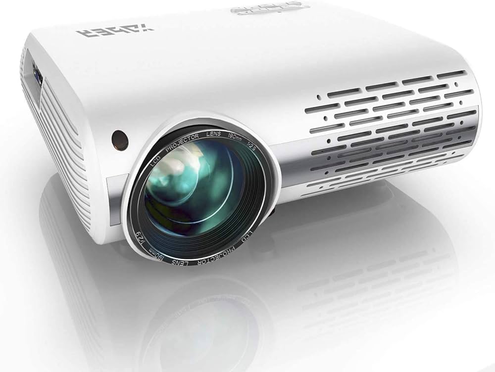 YABER Y30 プロジェクター Projektor Full HD 1080p 25000 lumenów, 5 G, WiFi, Bluetooth
